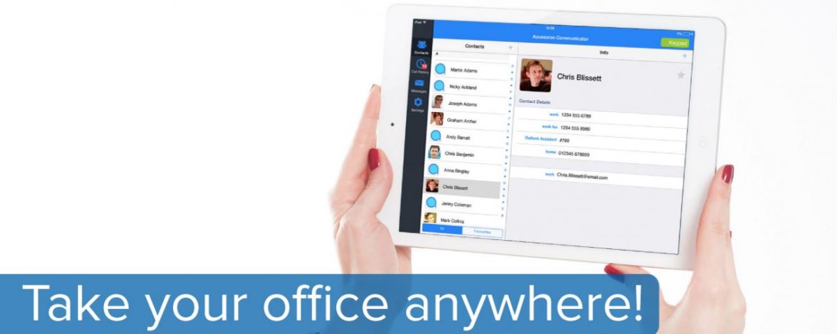 Now you can be connected wherever you are.